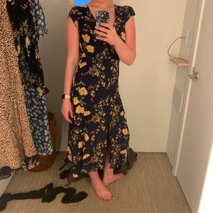 Reformation wellfleet midi dress